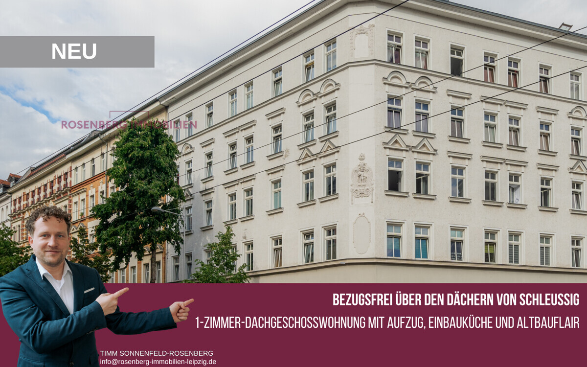 Bezugsfreie Single-Wohnung – Zuschlag über Startpreis – Schleußig
